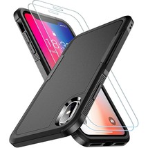 For Iphone X/Xs Case, [Dual Layer][10 Ft Military Grade Drop Protection] [Non-Sl - £15.17 GBP