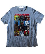 Star Wars Characters Gray T-Shirt Size XL by vsithsun - $8.98
