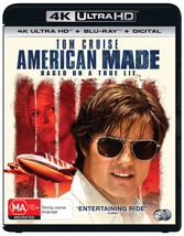 American Made 4K UHD Blu-ray / Blu-ray | Tom Cruise | Region Free - £26.55 GBP