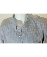 Mens BROOKS BROTHERS Blue Plaid Button Down Shirt NON IRON 17 1/2  - £13.29 GBP