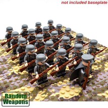 21Pcs/set WW2 Military German Army Officer and Soldiers Infantry Minifig... - £19.91 GBP