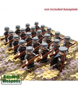 21Pcs/set WW2 Military German Army Officer and Soldiers Infantry Minifig... - £19.69 GBP