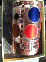 Frank Lloyd Wright Avery Coonley Playhouse Triptych Votive Tea Light Holder - £22.41 GBP