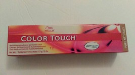 Wella Color Touch Semi-permanent Hair 60ml tube Pure Natural Light Complex NEW - $5.99