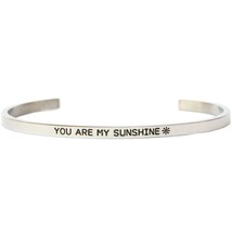 You Are My Sunshine Cuff Bangle Bracelet - $9.78