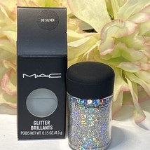 Mac 3D Silver Glitter Brilliants Pigment New In Box Eye Shadow Rare Fs Free Ship - £14.16 GBP