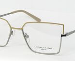 Liebeskind Berlin 11053 880 Khaki Silber Unique Brille 51-18-140mm Deuts... - $115.79