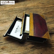The Original Book Works - Resin Book Business Card Holder with Drawers - $1,466.90 MXN