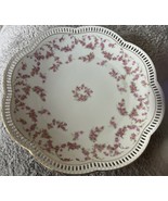 Schumann Arzberg Germany Bridal Rose 11” Platter Pierced Reticulated Gold - €15,45 EUR