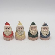 Lot of 4 Santa Claus Votive Size Christmas Candles-
show original title
... - £26.52 GBP