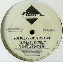 Soldiers Of Fortune &quot;Shake It Girl&quot; 1994 Vinyl 12&quot; 5 Mixes ~Rare~ Htf *Sealed* - £14.38 GBP