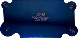 DFM Tool Works Curved Cabinet Scraper Cards - Precision Cabinet Scraper for Wood - £17.04 GBP