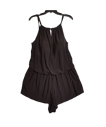 Aqua Green One Piece Swimsuit Short Romper High Neck Black Plus Size 18W - $28.50 CAD