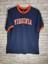 Virginia Tech T Shirt Sz Large Burgandy Nike VT NCAA  Hookies Swoop Ribb... - $247.30 MXN