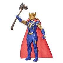 Marvel Studios Thor: Love and Thunder Stormbreaker Strike Thor Toy, 12-Inch-Scal - £26.22 GBP