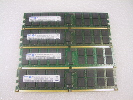 16GB 4X4GB Samsung DDR2 667MHz PC2-5300P Ecc M393T5160QZA-CE6 Tested- Show Or... - £42.04 GBP