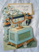 Vintage Hallmark A Hospital Call Phone Card 1960s - £3.13 GBP