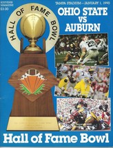 1990 - &quot;Hall of Fame Bowl&quot; Football Program in MINT Condition - £27.40 GBP