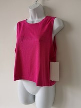 NWT LULULEMON SEAWHEEZE Fuchsia LTWT Swiftly Breathe Crop Tank Top 10 - £64.87 GBP