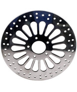 Stainless Steel 11.8&quot; Front Brake Rotor Disc For Harley-Davidson for Dyn... - £38.23 GBP