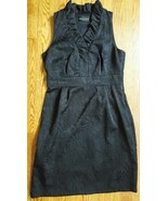 Connected apparel Black Dress Womens Size 10 Evening wear sleeveless Chi... - $9.85
