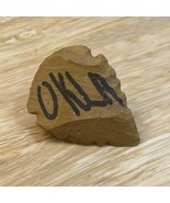 Handmade Oklahoma Rock Stone Lapel Pin Pinback Souvenir Travel KG - €12,66 EUR