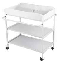 Baby Diaper Changing Table Changing Station Baby Care Diaper Table Moveable - £53.36 GBP