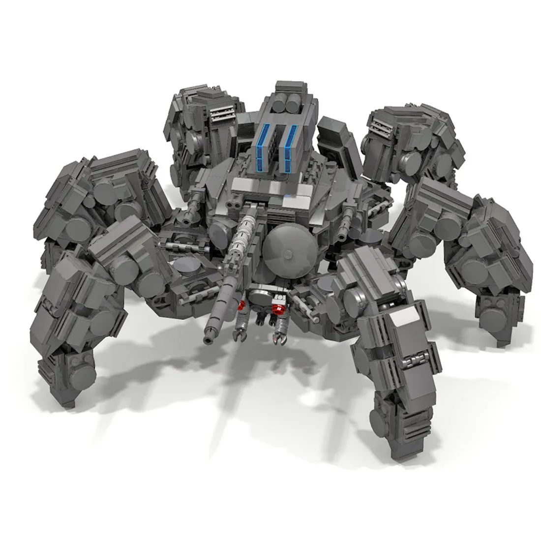 1470Pcs MOC Multi-legged Tarantula Model Small Particle Building Blocks - £159.69 GBP