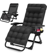 Suteck Zero Gravity Chair, Reclining Camping Lounge Chair W/Removable Cu... - $97.95