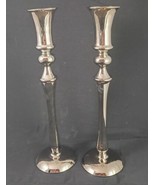 Shannon Crystal Designs Of Ireland 11.75&quot; Tall Candlesticks THIS IS NOT ... - £66.19 GBP