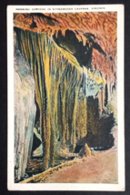 Hanging Gardens Shenandoah Caverns Lead Cables Virginia VA Postcard c1920s - $5.99