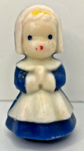 Vintage Gurley Pilgrim Girl Candle 3&quot; SKU H606 - £15.02 GBP
