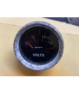 AUTO METER Sport Comp Gauge 2-5/8&quot; Voltage 10-16Volts USED JL - $34.99