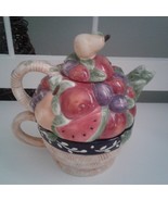 Susan Winget Teapot - JC Penney Home Collection - USED and Very Nice con... - €10,16 EUR