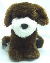 Commonwealth CUTE SOFT BROWN &amp; WHITE PUPPY DOG 10&quot; Plush STUFFED ANIMAL Toy - £14.41 GBP