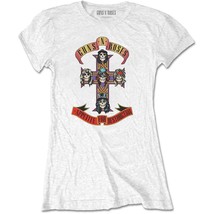 Ladies Guns n&#39; Roses Appetite For Destruction Official Tee T-Shirt Womens Girls - £25.63 GBP