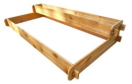 ADHW Raised Garden Bed Garden Bed Cedar Raised Planter Vegetable Kit Pat... - £111.90 GBP