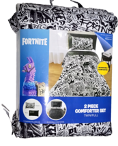 Fortnite 2 Piece Comforter Set Twin Full 1 Pillowcase Reversible Comforter - $35.99