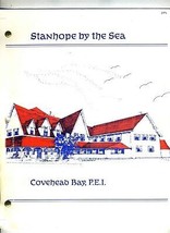 Stanhope by the Sea Restaurant Menu Covehead Bay Prince Edward Island Canada - £31.73 GBP