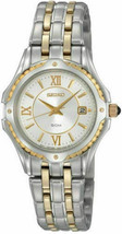Seiko SXDC36 Le Grand Sport Silver Dial Stainless Steel Women&#39;s Watch MSRP $315! - £100.15 GBP