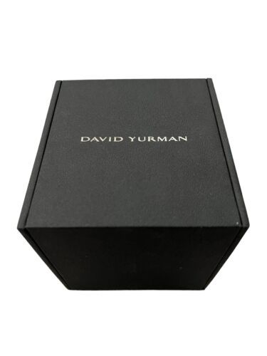 Primary image for DAVID YURMAN Empty Jewelry Necklace/Pendant Gift Box 3.75” X 4” X 4” Cube EUC