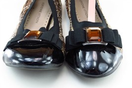 Adrienne Vittadini Women Sz 6 M Brown Ballet Leather Shoes - £15.78 GBP