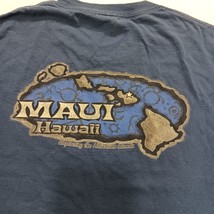 AAA Alstyle Apparel MAUI HAWAII Men's Blue Graphic T-Shirt Short Sleeve Size XL image 4