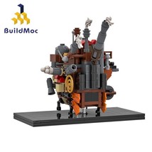 CS Howl&#39;s Moving Castle Figure Building Block Toys MOC Action Model Assembling T - £30.33 GBP