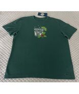Life Is Good T Shirt Mens Green Short Sleeve “Gin-Gle” All The Way Chris... - €25,55 EUR