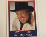 Mel McDaniel Super County Music Trading Card Tenny Cards 1992 - $1.97