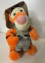 Disney&#39;s Animal Kingdom Safari Tigger 9&quot; Plush Walt Disney World CLEAN - €7,28 EUR