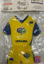 2006 FIFA World Cup Germany UKRAINE COLORS Doll Clothes Wall Decor NIP - $190.06 MXN