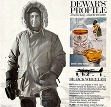 Dewar&#39;s White Label Scotch Jack Wheeler 1979 Advertisement Distillery DWKK3 - $648.53 MXN