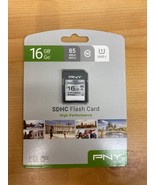 PNY 16GB SDHC High Performance Flash Card - $12.55